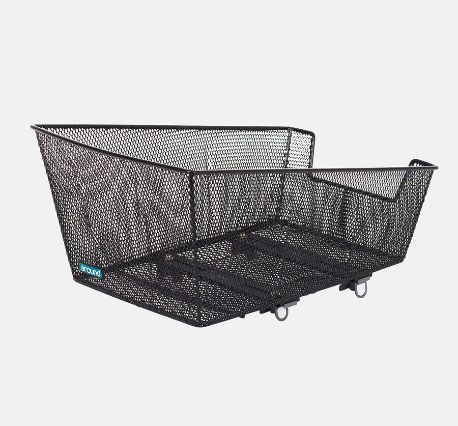 Around Bicycle College Mesh Rear Bicycle Basket (4415376293939)