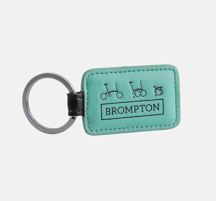 Brompton Logo Keyring in Turkish Green (4666738475059)