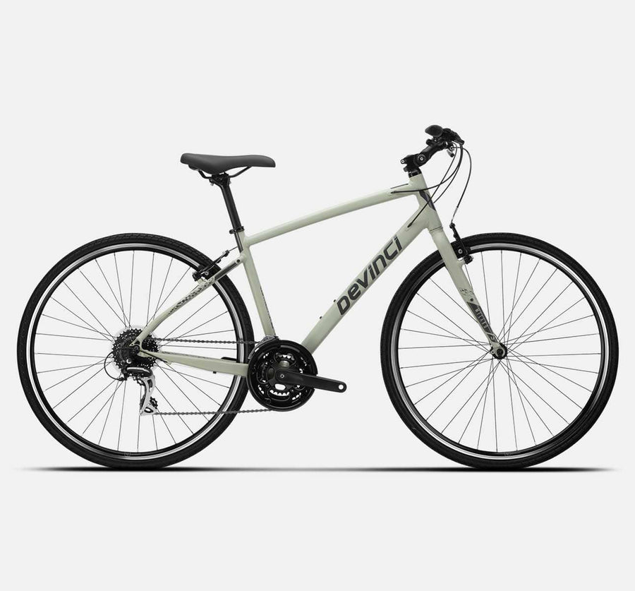 Devinci Milano Acera Ever Green Hybrid Bike (6574151565363)