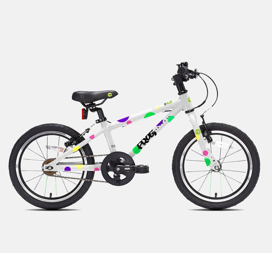 FROG 44 LIGHTWEIGHT ALUMINIUM SPOTTY PATTERN CHILDRENS BIKE  (8408785731)