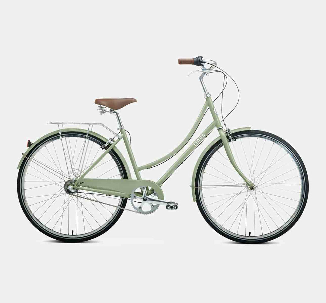 Linus Dutchi 3 Speed City Bike in Sage (4702767185971)